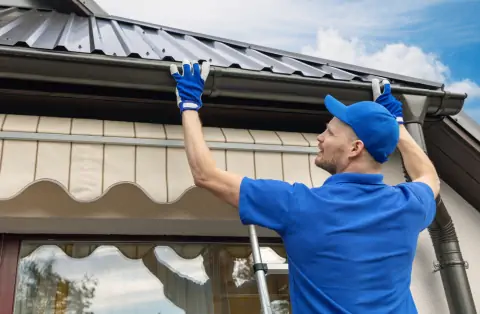 Rénovation de gouttières au Cellier